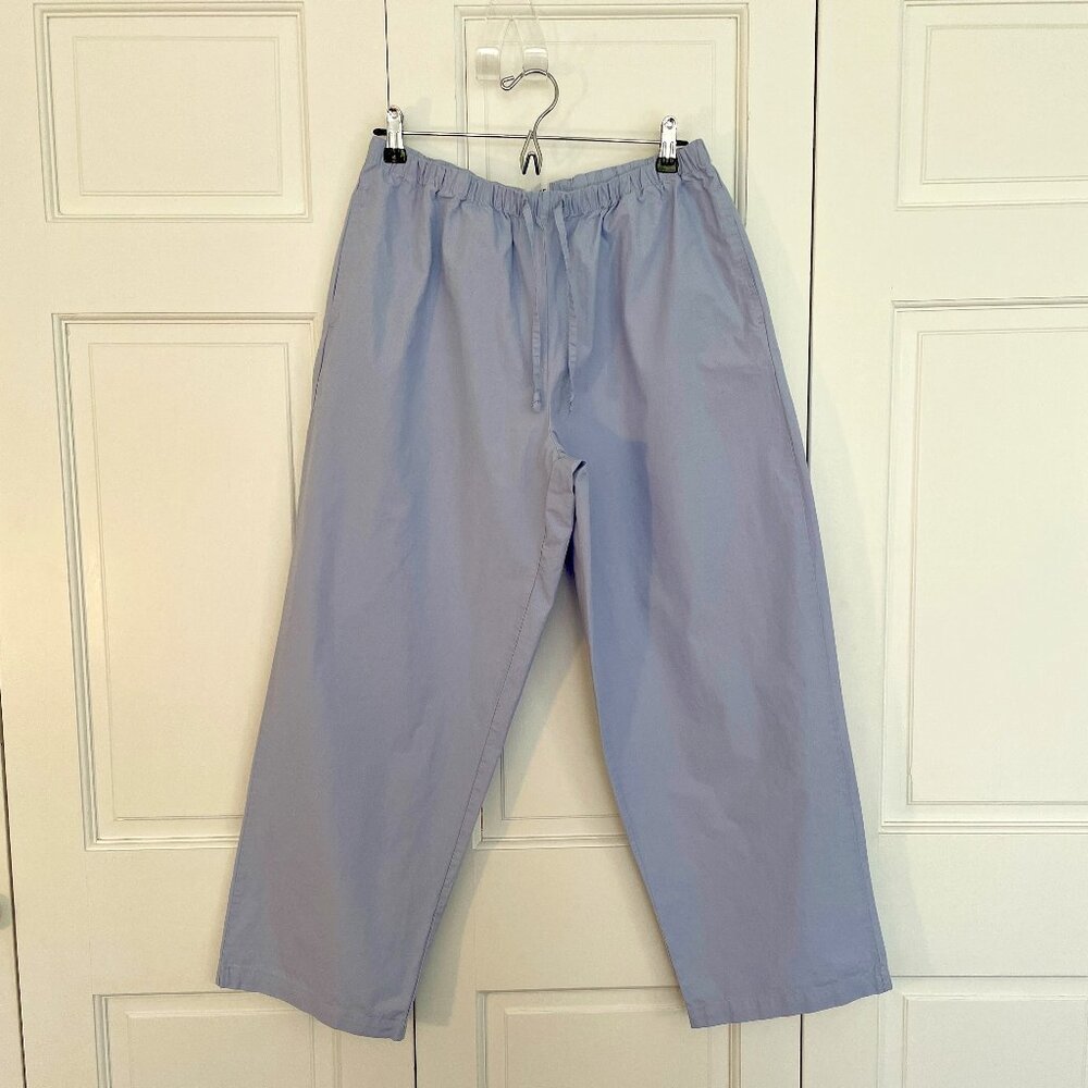 Mate the Label Organic Poplin Pants | PERIWINKLE | Size M